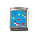 poop Emoji Christmas Italian Charm (13mm)