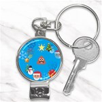 poop Emoji Christmas Nail Clippers Key Chain