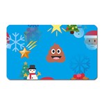 poop Emoji Christmas Magnet (Rectangular)