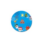 poop Emoji Christmas Golf Ball Marker