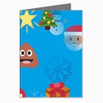 poop Emoji Christmas Greeting Cards (Pkg of 8)