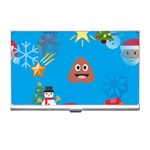 poop Emoji Christmas Business Card Holder