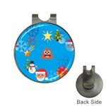 poop Emoji Christmas Golf Ball Marker Hat Clip