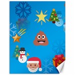 poop Emoji Christmas Canvas 18  x 24 