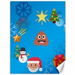 poop Emoji Christmas Canvas 36  x 48 