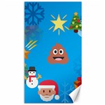 poop Emoji Christmas Canvas 40  x 72 