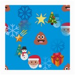 poop Emoji Christmas Medium Glasses Cloth