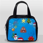 poop Emoji Christmas Classic Handbag (One Side)