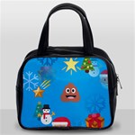 poop Emoji Christmas Classic Handbag (Two Sides)