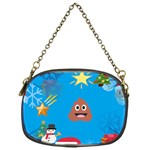 poop Emoji Christmas Chain Purse (One Side)