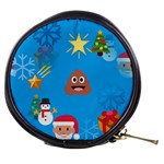 poop Emoji Christmas Mini Makeup Bag