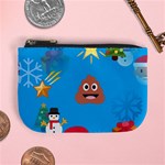 poop Emoji Christmas Mini Coin Purse