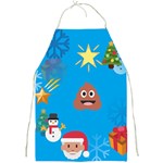 poop Emoji Christmas Full Print Apron