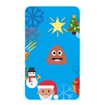 poop Emoji Christmas Memory Card Reader (Rectangular)