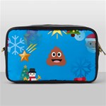 poop Emoji Christmas Toiletries Bag (One Side)