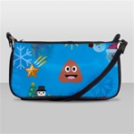 poop Emoji Christmas Shoulder Clutch Bag