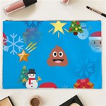 poop Emoji Christmas Cosmetic Bag (XXL)