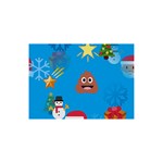 poop Emoji Christmas 5  x 7  Desktop Photo Plaque 