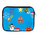 poop Emoji Christmas Apple iPad 2/3/4 Zipper Case