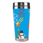 poop Emoji Christmas Stainless Steel Travel Tumbler