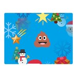 poop Emoji Christmas Double Sided Flano Blanket (Mini)