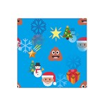 poop Emoji Christmas Satin Bandana Scarf