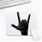 Devil Horns hand Small Mousepad