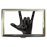 Devil Horns hand Cigarette Money Case