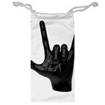 Devil Horns hand Jewelry Bag