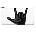 Devil Horns hand Pencil Case