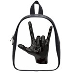 Devil Horns hand School Bag (Small)