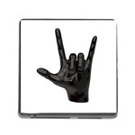 Devil Horns hand Memory Card Reader (Square)