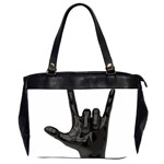 Devil Horns hand Oversize Office Handbag (2 Sides)