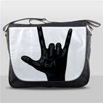 Devil Horns hand Messenger Bag