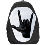 Devil Horns hand Backpack Bag