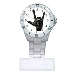 Devil Horns hand Nurses Watch