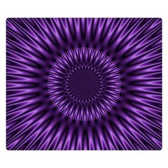 Lilac Lagoon Double Sided Flano Blanket (Small) from ArtsNow.com 50 x40  Blanket Front