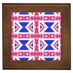 Union Jack Flag Framed Tile