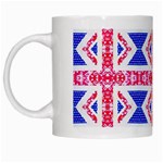 Union Jack Flag White Mug