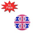 Union Jack Flag 1  Mini Magnet (10 pack) 