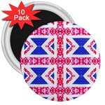 Union Jack Flag 3  Magnet (10 pack)