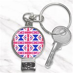 Union Jack Flag Nail Clippers Key Chain