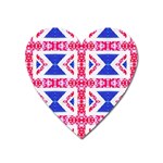 Union Jack Flag Magnet (Heart)