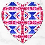 Union Jack Flag Jigsaw Puzzle (Heart)