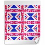 Union Jack Flag Canvas 16  x 20 