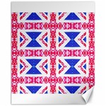 Union Jack Flag Canvas 11  x 14 