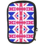 Union Jack Flag Compact Camera Leather Case