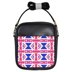 Union Jack Flag Girls Sling Bag