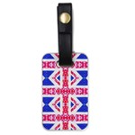 Union Jack Flag Luggage Tag (one side)