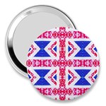 Union Jack Flag 3  Handbag Mirror